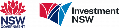 NSW Government and Invest NSW logos