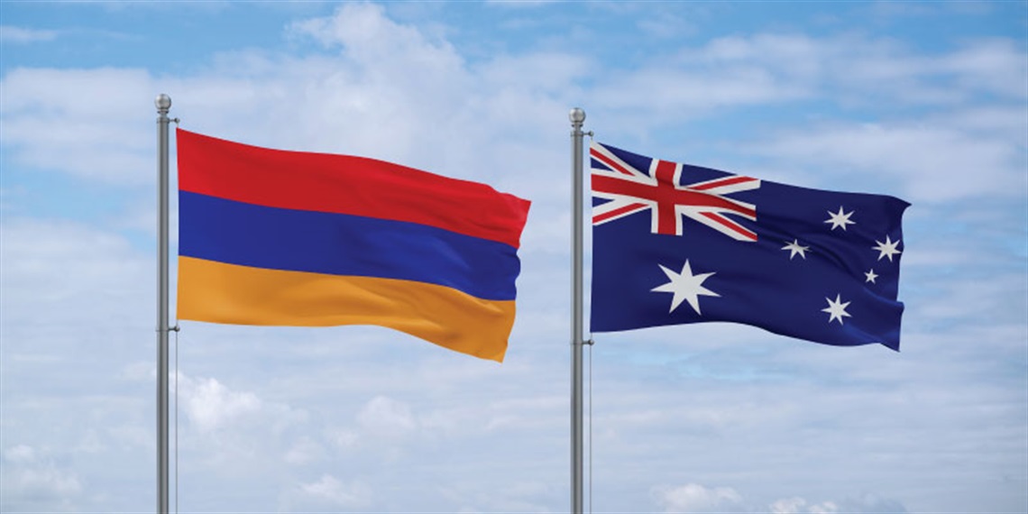 Armenian and Australian Flags