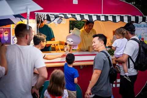 Stall at the 2025 Lunar New Year Festival