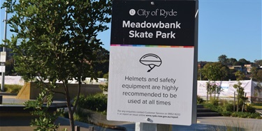 Skate Park Signage