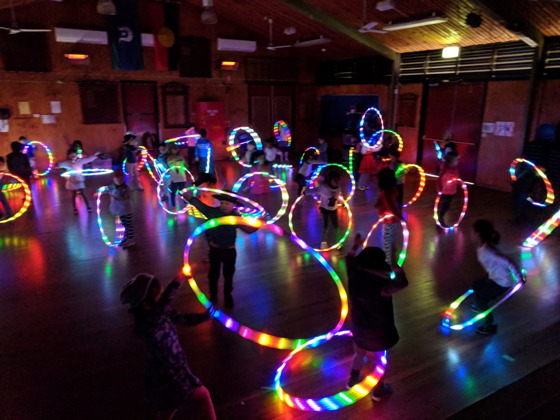 Active Kids / Hula Hoop Disco /5-12yrs / Lachlan's Line Auditorium