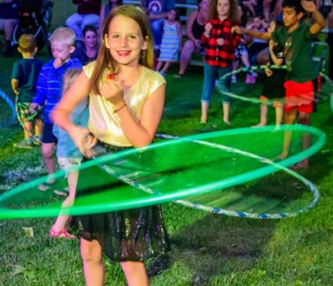 Active For All: LED Hula Hoop Workshop / Lachlans Line Park