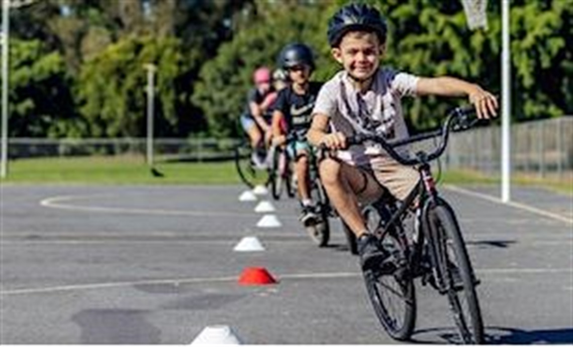 Active Kids: Bike Skills / 5-12 yrs / Meadowbank Netball Courts